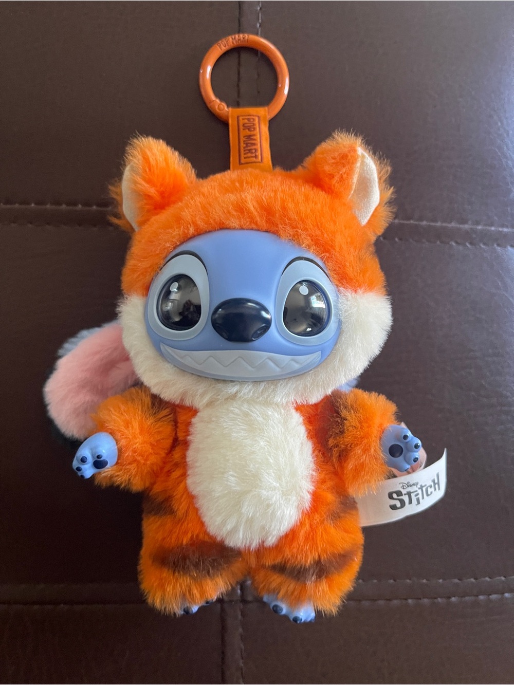 Disney Stitch Tigger Plush Bag Charm Keychain POP MART Blind Box